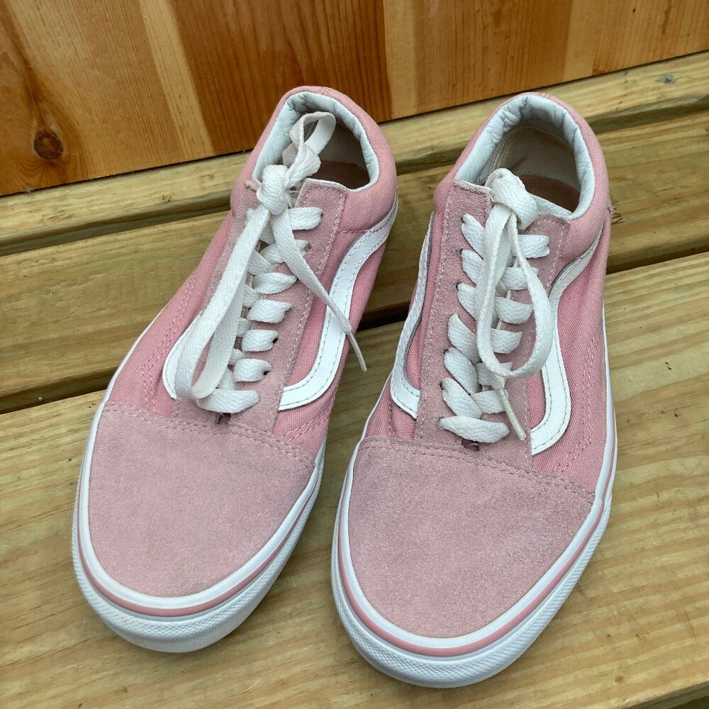 Vans Women's Pink Shoes Size 7.5